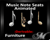 Music Note Seating