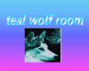 teal wolf room