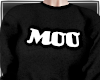 Moo Sweater Black