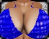 *Chelsea Blue Bikini Top
