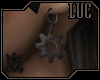 [luc] gear earrings