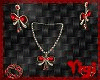 {Y} BOW SET FULL RED
