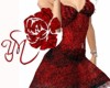 (Y) Red Lace Dress