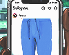 Ralph Blue Knit Pants