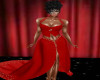 TEF RED JEWLED GOWN