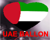 Uae flag balloon