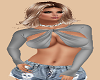 Grey Sexy N sassy Top