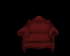 burnt red chair