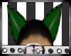 Pvc Doll Cat Ears Green