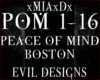 [M]PEACE OF MIND-BOSTON