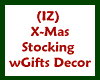 (IZ) Stockin Gifts Decor