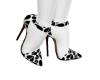 MzE B/W Print Heels