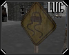 [luc] Sign Slippery Road