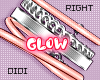 !!D Glow Braces Peachy R