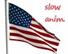 UC slow anim. U.S. flagg
