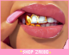 Icy Diamond Gold Grillz