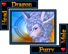 Furry Dragon Head M