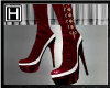 -H- PVC devil boots