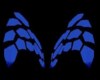 Neon Blue Digital Wings
