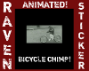 BICYCLING CHIMPANZEE!