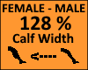 Calf Scaler 128%