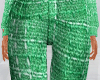 Green Suit Pants