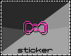 SP* Pixel Pink Bow