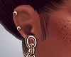 ⚓ Chained Earrings