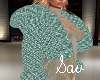 Green/Wht Sweater/Jacket