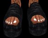 $ Slides w/ White Toes