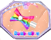 *Rd Rainbow Bow Ring