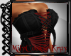 Black red corset lili