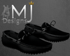 MJD Cozy  Black Loafers