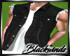 M| Black Jean Jacket