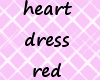 [PT] heart dress red