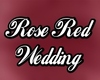 Rose Red wedding heels