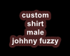 custom johny shirt M
