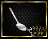 QT~Silver Serving Spoon