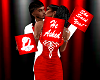 Red Proposal Kiss Sign