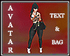 Text & Bag Avatar