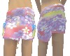 Floral Cargo Shorts