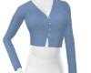 ℓ. Blue Cardigan Top