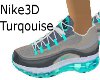 Nike3D Turqouise