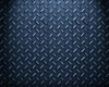 BLUE DIAMOND PLATE RUG