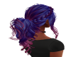 purple/pink ombre updo
