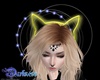 Yellow Neon Cat Ears