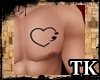 $TK$ BREAST TATTO HEART
