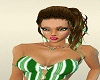 Sexy Green Brunette