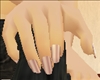 Silver Pink Nails
