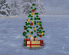Kiss by the tree
